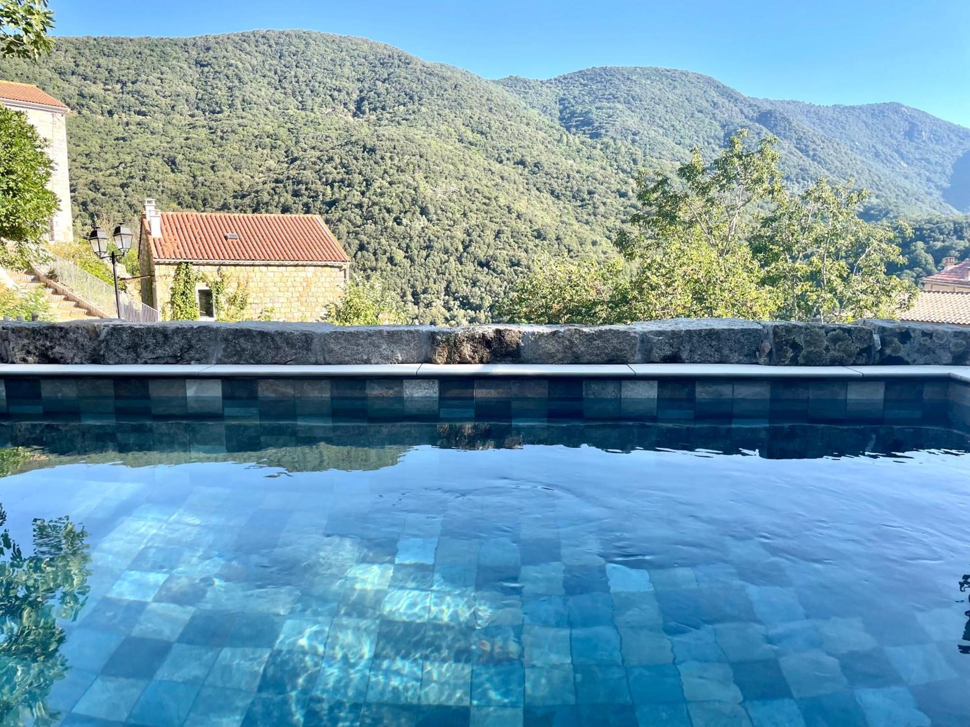 Casa Arena Authentique Maison De Village Avec Piscine Au Coeur De L'Alta Rocca - Zoza Exterior photo