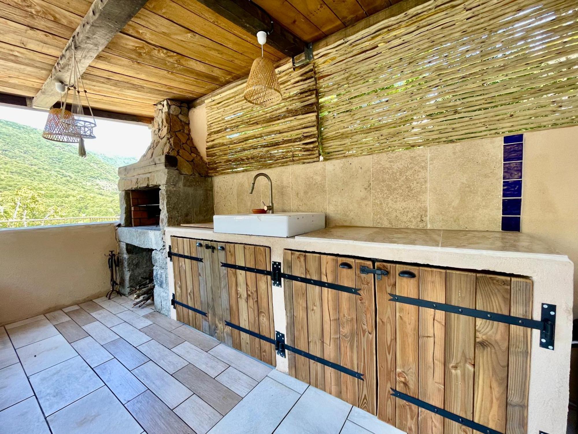 Casa Arena Authentique Maison De Village Avec Piscine Au Coeur De L'Alta Rocca - Zoza Exterior photo